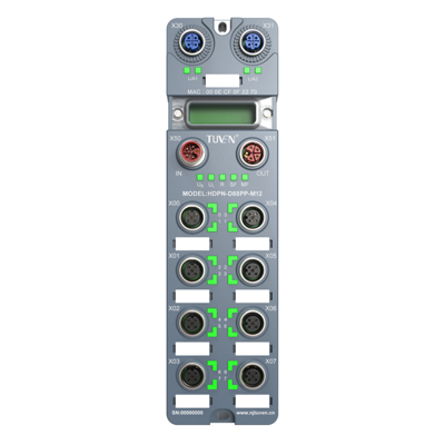 8DI+8DO PNP/PN-IP67